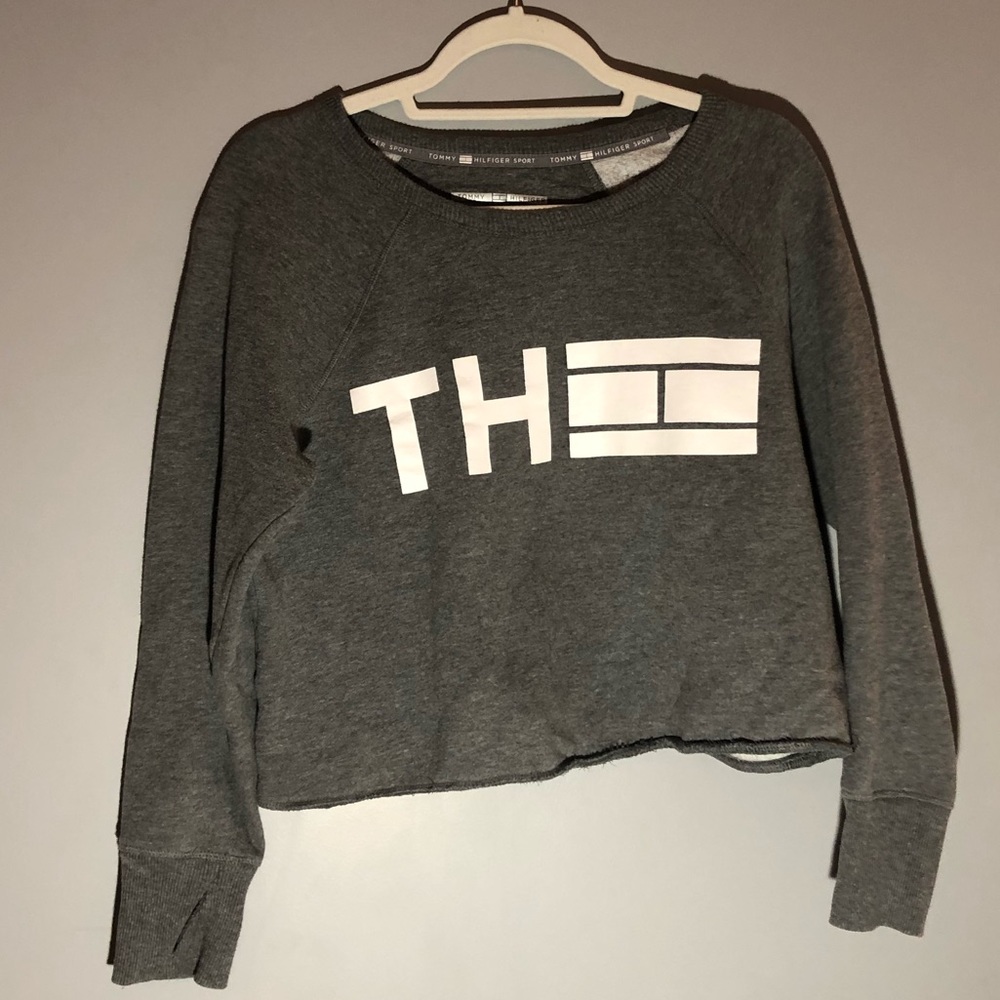 Gray Crewneck sweater by Tommy Hilfiger